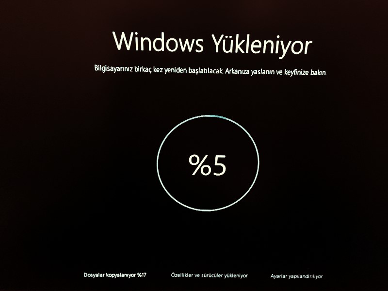 Windows Yükleniyor 01