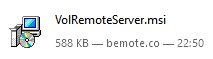 Volume Remote Server